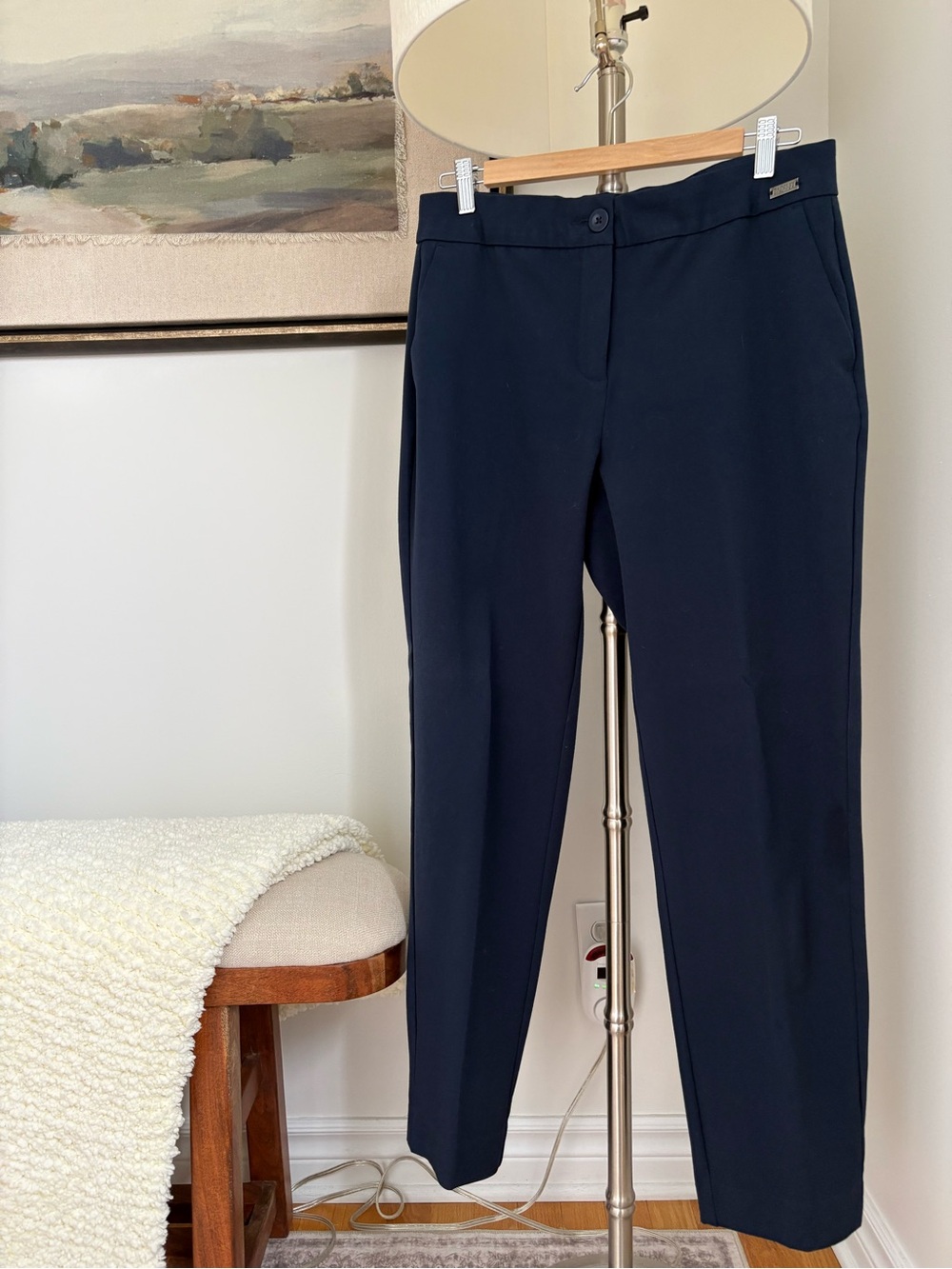 Classic Navy Women's Dress Pants